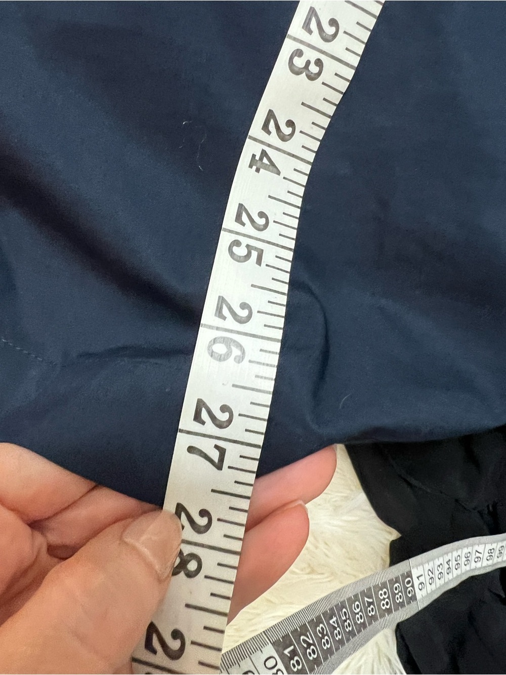 Brooks Brothers 3/4 Sleeve Tops Extra Large Tie Front Blue And White lace up - Picture 6 of 14
